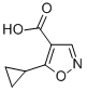 5-Cyclopropyl-1,2-oxazole-4-carboxylic acid Structure,124845-04-1Structure