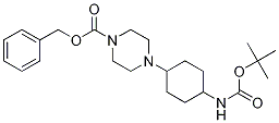 Benzyl 4-(4-(tert-butoxycarbonyl)cyclohexylamino)piperazine-1-carboxylate Structure,1248730-88-2Structure