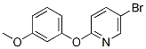 5-Bromo-2-(3-methoxyphenoxy)pyridine Structure,1249147-55-4Structure