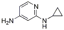 N2-cyclopropylpyridine-2,4-diamine Structure,1249452-95-6Structure