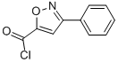 3-Phenylisoxazole-5-carbonyl chloride Structure,124953-60-2Structure