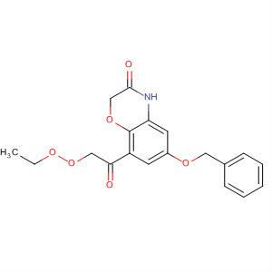 6-(Benzyloxy)-8-(2-ethoxy-2-hydroxyacetyl)-2h-benzo[b][1,4]oxazin-3(4h)-one Structure,124955-27-7Structure