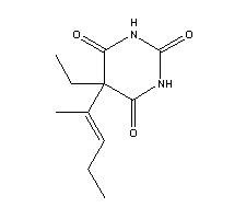 Vinbarbital Structure,125-42-8Structure