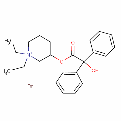 Pipenzolate bromide Structure,125-51-9Structure