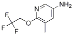 5-Methyl-6-(2,2,2-trifluoroethoxy)pyridin-3-amine Structure,1250497-38-1Structure