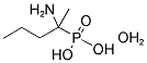 (1-Amino-1-methylbutyl)phosphonic acid hydrate Structure,125078-17-3Structure