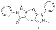 4,4-Diantipyrylmethane monohydrate Structure,1251-85-0Structure