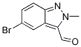 5-Bromo-2-methyl-2h-indazole-3-carbaldehyde Structure,1251023-52-5Structure