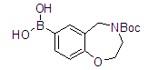 [4-[[(1,1-Dimethylethyl)oxy]carbonyl]-2,3,4,5-tetrahydro-1,4-benzoxazepin-7-yl]boronic acid Structure,1251164-95-0Structure