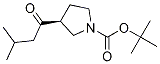 (S)-tert-butyl 3-(3-methylbutanoyl)pyrrolidine-1-carboxylate Structure,1251570-77-0Structure