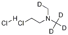 2-Chloro-n,n-dimethyl-ethan amine-d4 hydrochloride Structure,1252995-12-2Structure