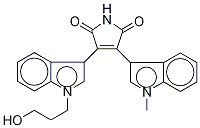 3-[1-(3-Hydroxypropyl)-1h-indol-3-yl]-4-(1-methyl-1h-indol-3-yl)-1h-pyrrole-2,5-dione Structure,125313-60-2Structure