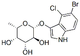 5-Bromo-4-chloro-3-indoxyl-beta-l-fucopyranoside Structure,125328-84-9Structure