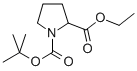 1-Tert-Butyl 2-ethyl pyrrolidine-1,2-dicarboxylate Structure,125347-83-3Structure