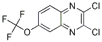 2,3-Dichloro-6-(trifluoromethoxy)quinoxaline Structure,1253522-03-0Structure