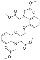 Glycine, n,n-[1,2-ethanediylbis(oxy-2,1-phenylene)]bis[n-(2-methoxy-2-oxoethyl )-, dimethyl ester Structure,125367-34-2Structure