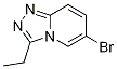 6-Bromo-3-ethyl-[1,2,4]triazolo[4,3-a]pyridine Structure,1253789-47-7Structure