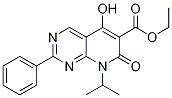 Ethyl 5-hydroxy-8-isopropyl-7-oxo-2-phenyl-7,8-dihydropyrido[2,3-d]pyrimidine-6-carboxylate Structure,1253790-73-6Structure