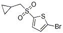 2-Bromo-5-(cyclopropylmethylsulfonyl)thiophene Structure,1253791-36-4Structure