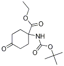 Ethyl 1-(tert-butoxycarbonylamino)-4-oxocyclohexanecarboxylate Structure,1253791-63-7Structure