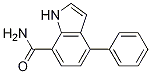 4-Phenyl-1h-indole-7-carboxamide Structure,1253792-04-9Structure