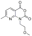 1-(2-Methoxyethyl)-7-methyl-1h-pyrido[2,3-d][1,3]oxazine-2,4-dione Structure,1253792-09-4Structure