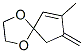 1,4-Dioxaspiro[4.4]non-6-ene, 7-methyl-8-methylene- Structure,125404-51-5Structure