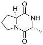 Pyrrolo[1,2-a]pyrazine-1,4-dione, hexahydro-3-methyl-, cis- (9ci) Structure,125410-19-7Structure