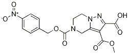 3-(Methoxycarbonyl)-5-((4-nitrobenzyloxy)carbonyl)-4,5,6,7-tetrahydropyrazolo1,5-apyrazine-2-carboxylic acid Structure,1255574-57-2Structure