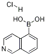 Isoquinoline-5-boronic acid hcl Structure,1256345-46-6Structure