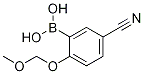 5-Cyano-2-(methoxymethoxy)phenylboronic acid Structure,1256345-61-5Structure