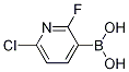 6-Chloro-2-fluoropyridine-3-boronic acid Structure,1256345-66-0Structure