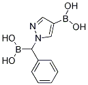 1-(1-Borono-1-phenylmethyl)pyrazole-4-boronic acid Structure,1256355-17-5Structure