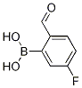 (5-Fluoro-2-formylphenyl)boronic acid Structure,1256355-30-2Structure