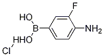 4-Amino-3-fluorophenylboronic acid hydrochloride Structure,1256355-32-4Structure