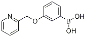 3-(Pyridin-2-ylmethoxy)phenylboronic acid Structure,1256355-50-6Structure