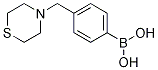 4-(Thiomorpholin-4-ylmethyl)phenylboronic acid Structure,1256358-60-7Structure