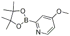 4-Methoxypyridine-2-boronic acid pinacol ester Structure,1256358-88-9Structure