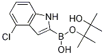 4-Chloroindole-2-boronic acid pinacol ester Structure,1256358-95-8Structure