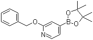 2-Benzyloxypyridine-4-boronic acid pinacol ester Structure,1256359-03-1Structure