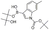 1-Boc-6-methylindole-3-boronic acid pinacol ester Structure,1256359-86-0Structure