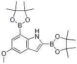 5-Methoxyindole--27-diboronic acid pinacol ester Structure,1256360-22-1Structure