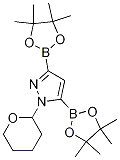 1-(Tetrahydro-2h-pyran-2-yl)-1h-pyrazole-3,5-diboronic acid pinacol ester Structure,1256360-29-8Structure