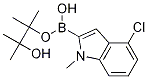 4-Chloro-1-methylindole-2-boronic acid pinacol ester Structure,1256360-42-5Structure