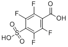 4-Sulfo-2,3,5,6-tetrafluorobenzoic Acid Structure,125662-60-4Structure