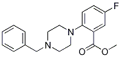 Methyl 2-(4-benzylpiperazino)-5-fluorobenzoate Structure,1256633-30-3Structure