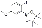 2-(2-Iodo-5-methoxyphenyl)-4,4,5,5-tetramethyl-1,3,2-dioxaborolane Structure,1256781-69-7Structure