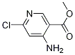 Methyl 4-amino-6-chloronicotinate Structure,1256785-40-6Structure