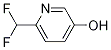 6-(Difluoromethyl)pyridin-3-ol Structure,1256791-37-3Structure