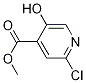 Methyl 2-chloro-5-hydroxyisonicotinate Structure,1256807-90-5Structure